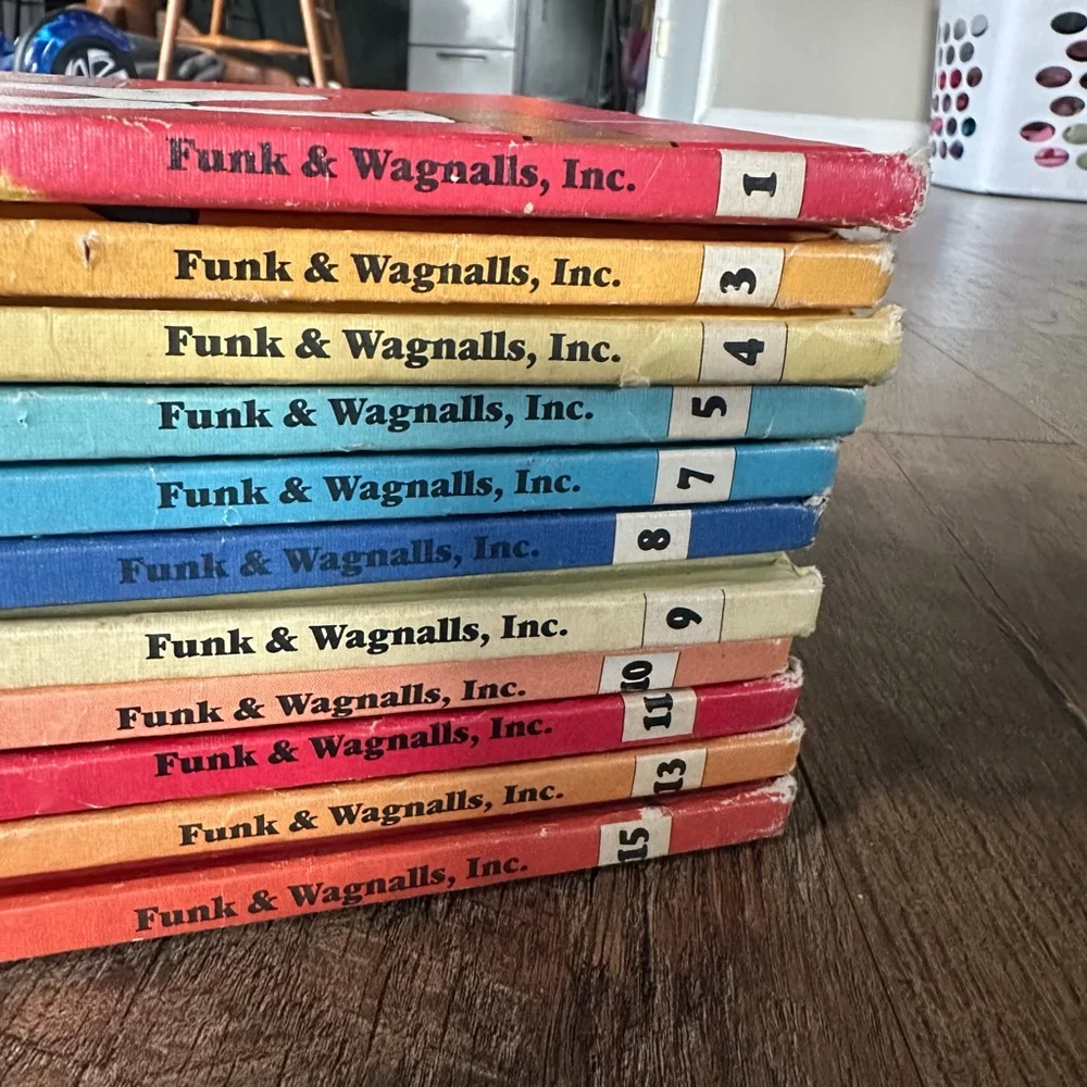 Vintage 1980s Charlie Brown’s Cyclopedia Book Lot – Peanuts Hardcover Set 11